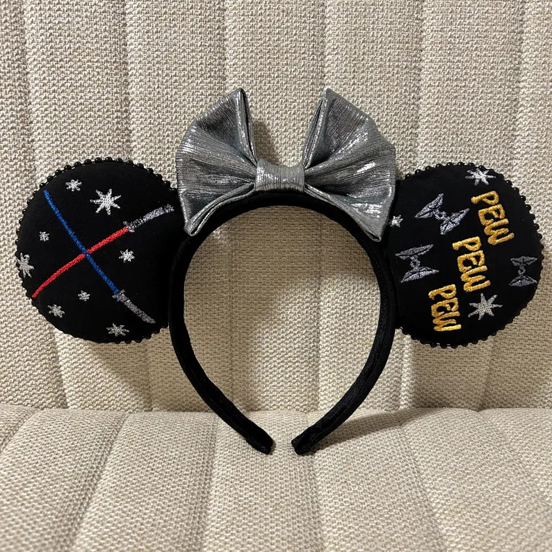 Star Wars Inspired Ears, Lightsaber Headband, Space ears | Etsy (US)