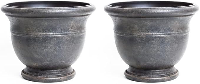 Miracle-Gro Brownstone Planter ESP 2 Pack | Amazon (US)