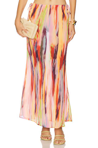SNDYS St. Barts Maxi Skirt in Multi from Revolve.com | Revolve Clothing (Global)