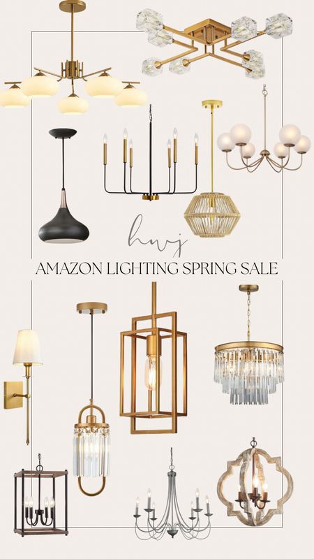 Amazon Lighting Spring Sale
Select Lights Over 50% Off

#LTKhome #LTKfindsunder50 #LTKsalealert