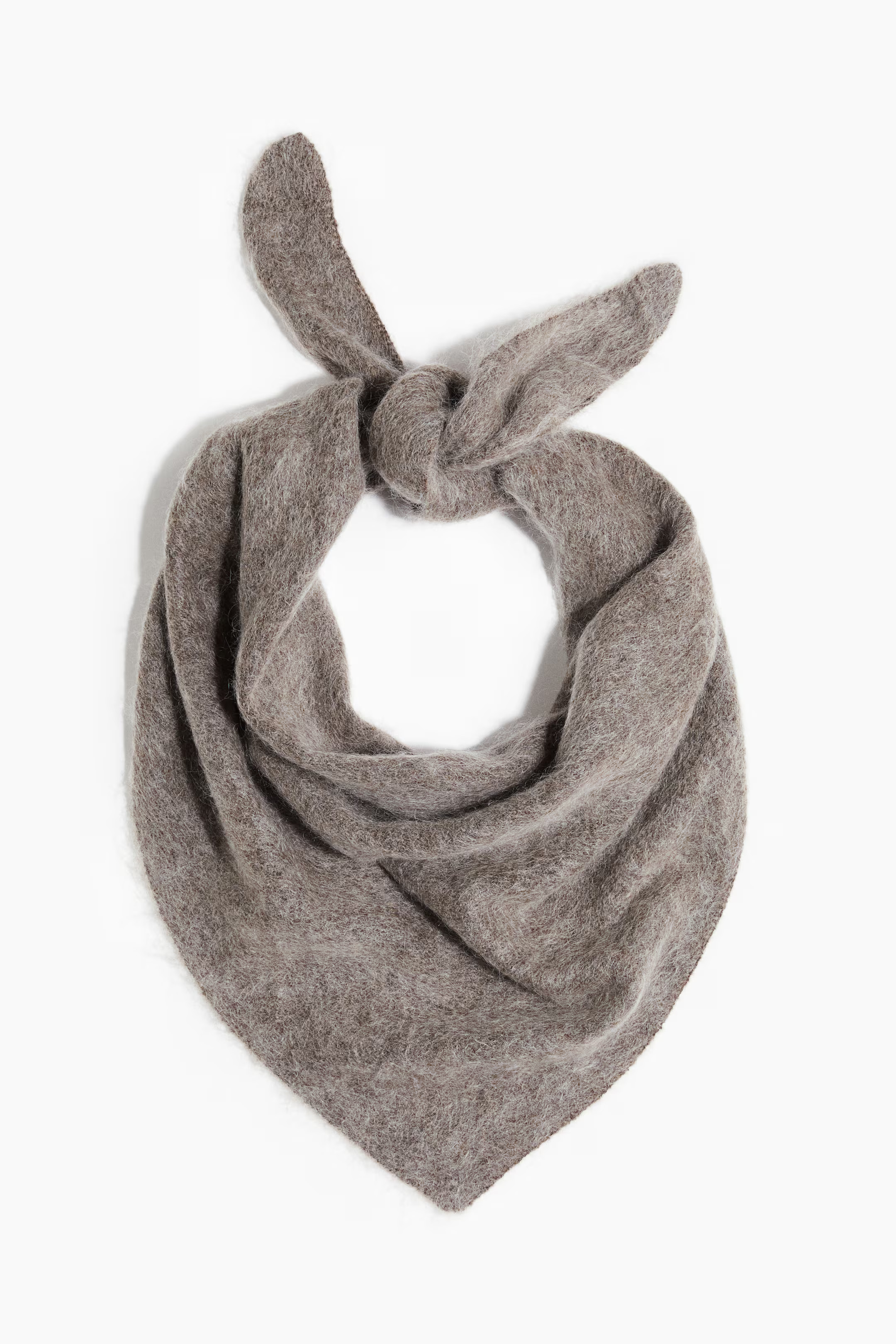 Mohair-blend triangle scarf | H&M (UK, MY, IN, SG, PH, TW, HK)