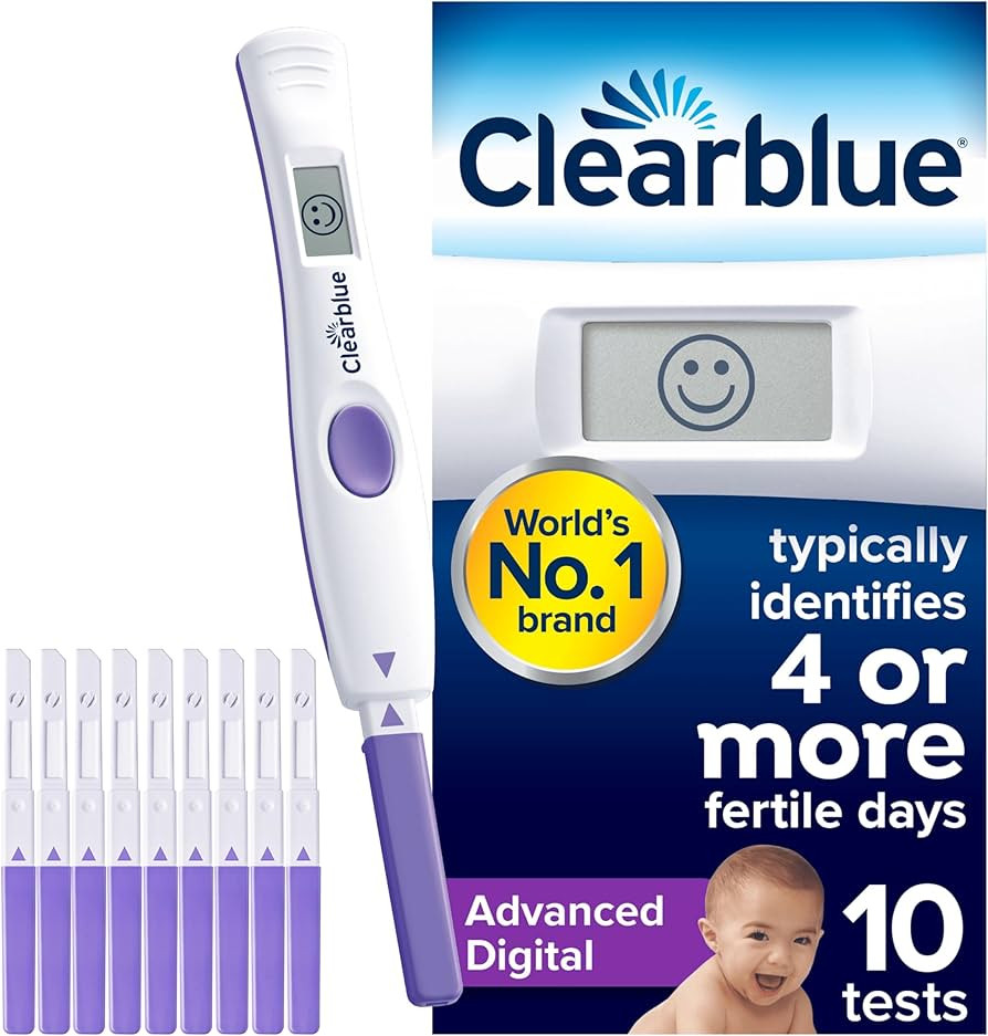 Clearblue Advanced Digital Ovulation Test Kit (OPK). Double Your Chances Of Getting Pregnant, 1 D... | Amazon (UK)