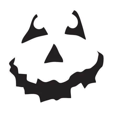 Halloween Shovel- Pumpkin Face Art Stencil- 6" X 6" - Walmart.com | Walmart (US)