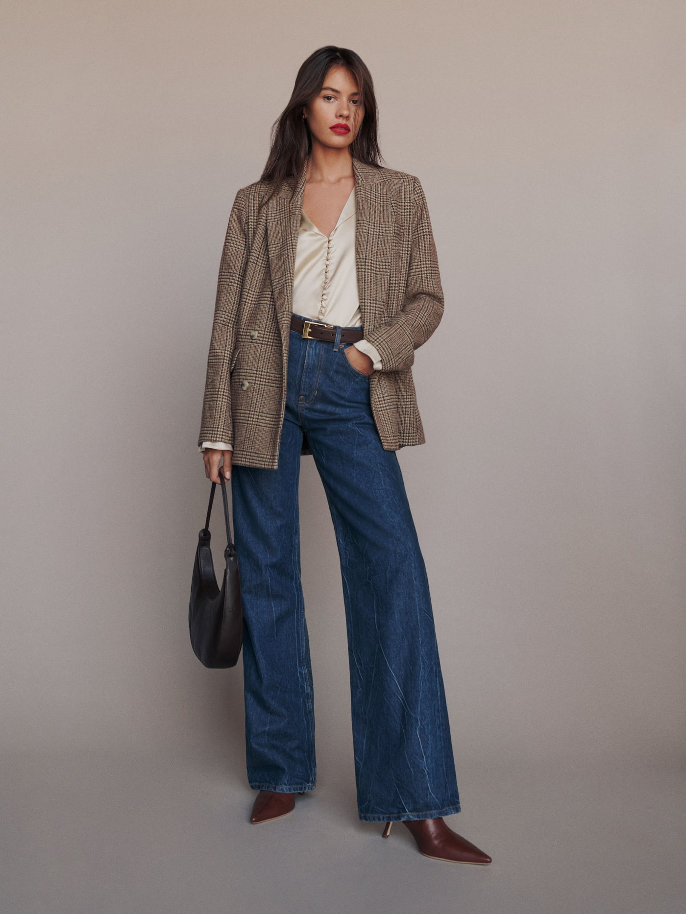 Val 90s Mid Rise Wide Leg Jeans | Reformation (Global)