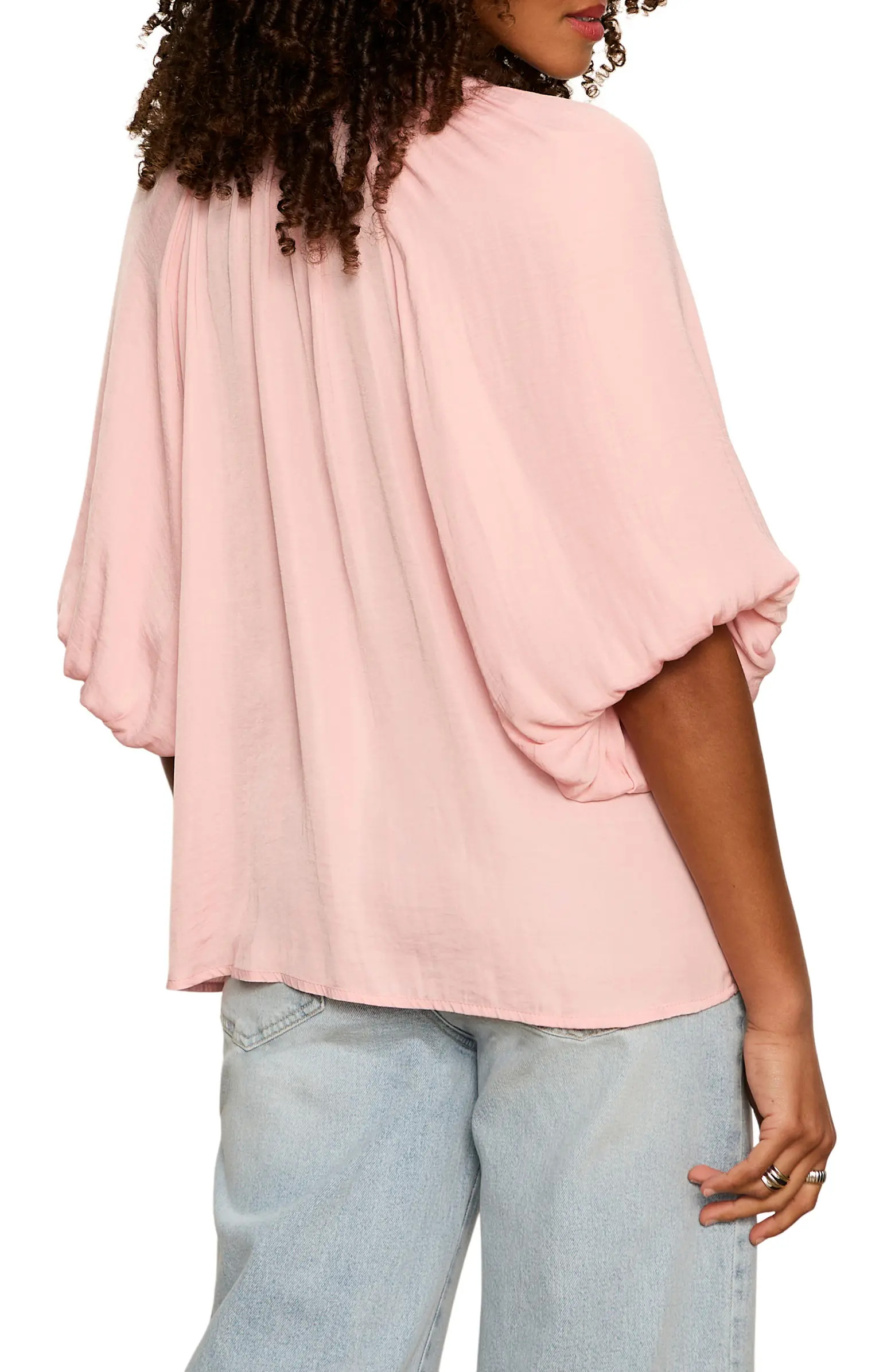 Plenty of Love Crinkle Button-Up Top | Nordstrom