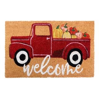 Pumpkin Truck Doormat by Ashland® | Michaels Stores