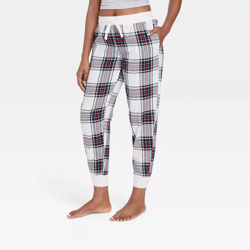 Women's Perfectly Cozy Flannel Jogger Pajama Pants - Stars Above™ | Target
