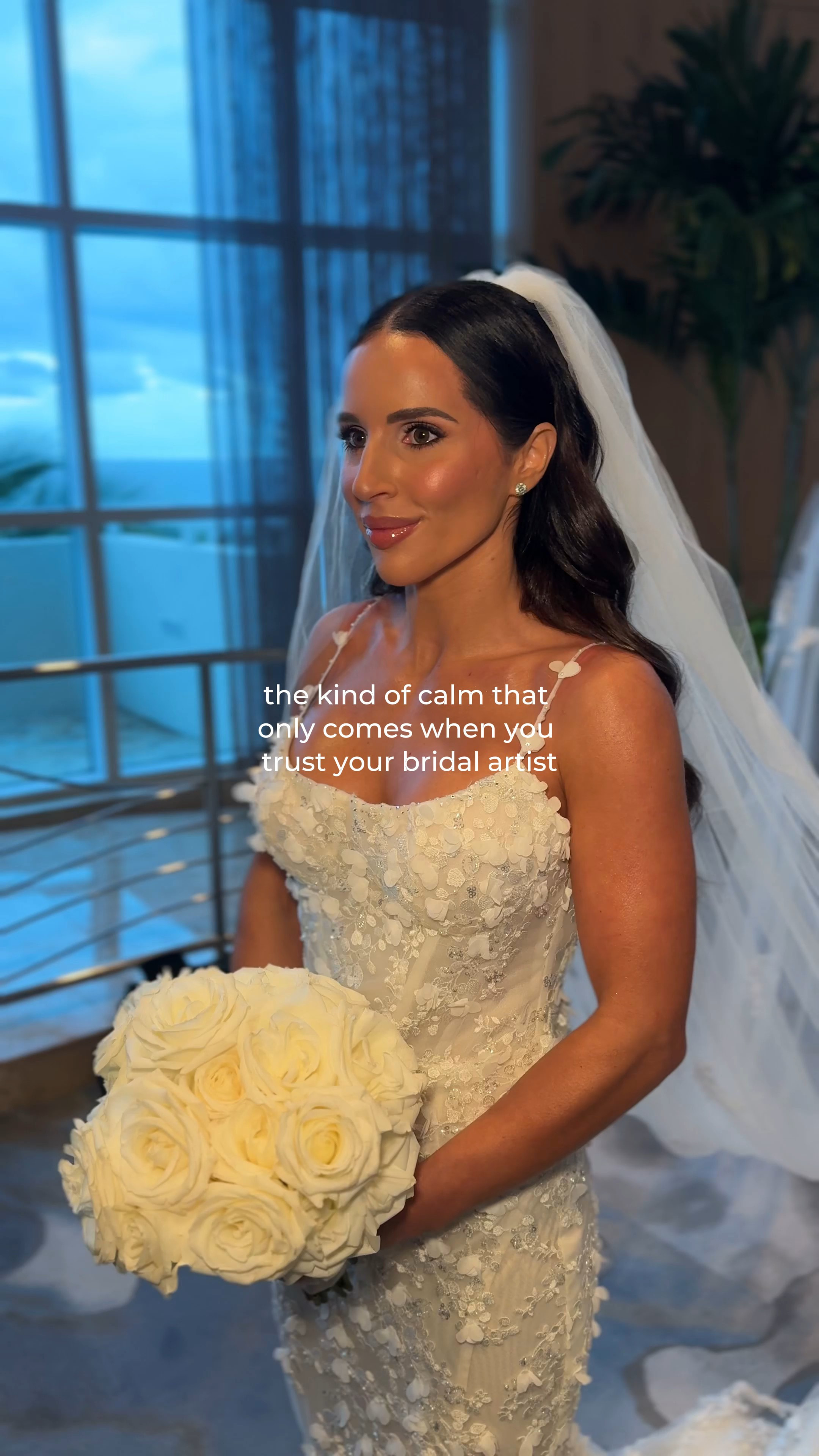 There’s a different kind of calm that shows up when your bridal artist gets you 🤍This beautiful bride booked our Golden Package, which includes four full hours of touch-up time. Her glam stayed photo-ready through every moment — first look, portraits, ceremony, and that perfect walk into the reception.This is what we create for our brides… artistry that lasts, and an experience that feels effortless from start to finish.If you’re getting married in South Florida and want this level of care on your wedding day, you can inquire through the link in our bio 🫶 Let’s Get You Glowing 💫

#LTKWedding #LTKBeauty