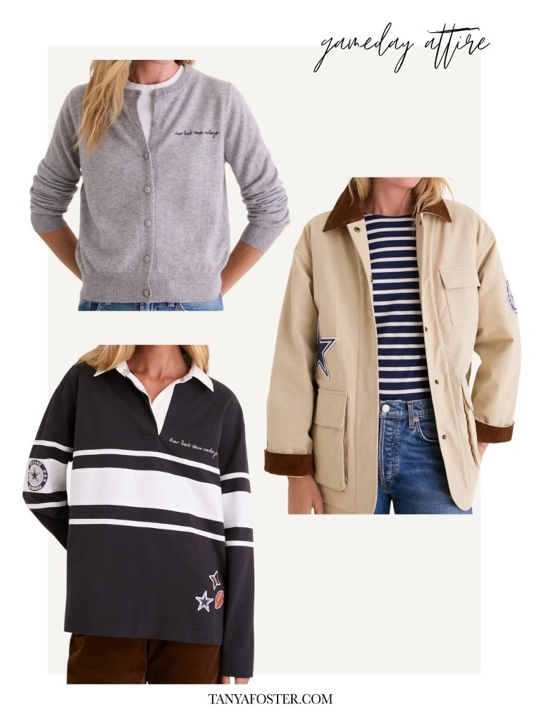 Monday night football coded! Shop these chic NFL pieces perfect for game day to cheer on your favorite team. These pieces come in all team options