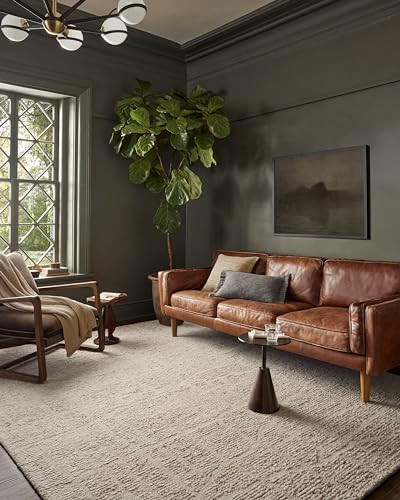 Loloi Magnolia Home by Joanna Gaines Jones Collection JON-01 Oatmeal 5'-0" x 7'-6" Area Rug | Amazon (US)