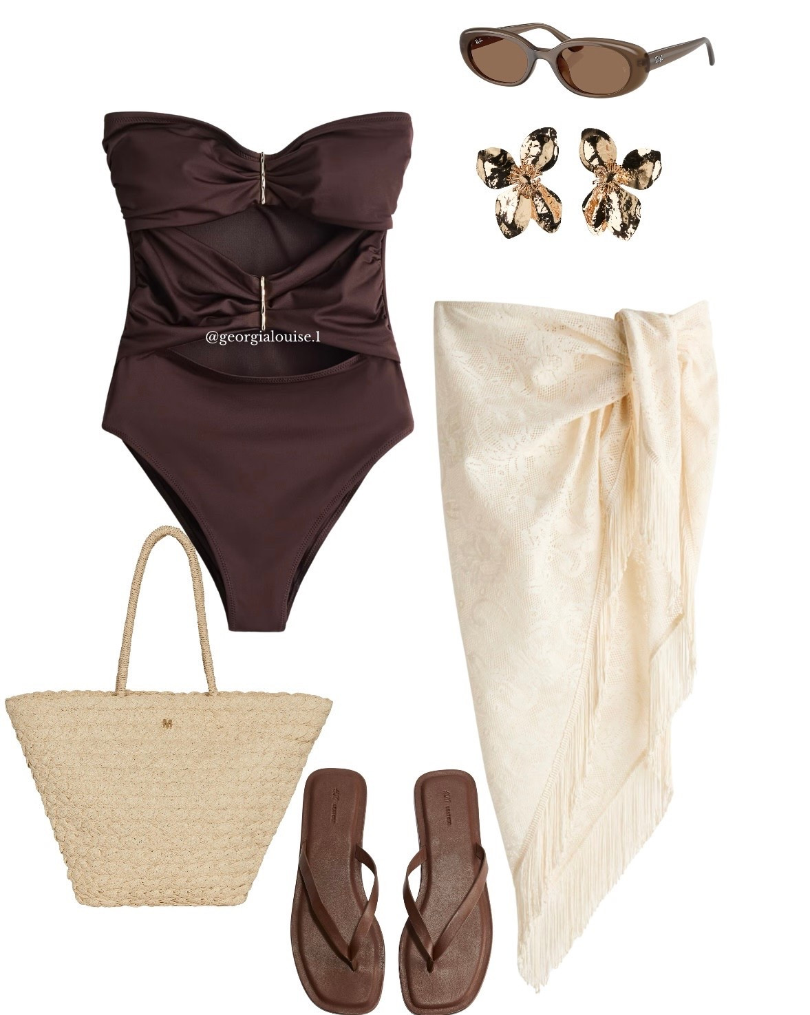 Holiday outfit 🤎🌼

#LTKswimwear #LTKspring #LTKFashionMonth