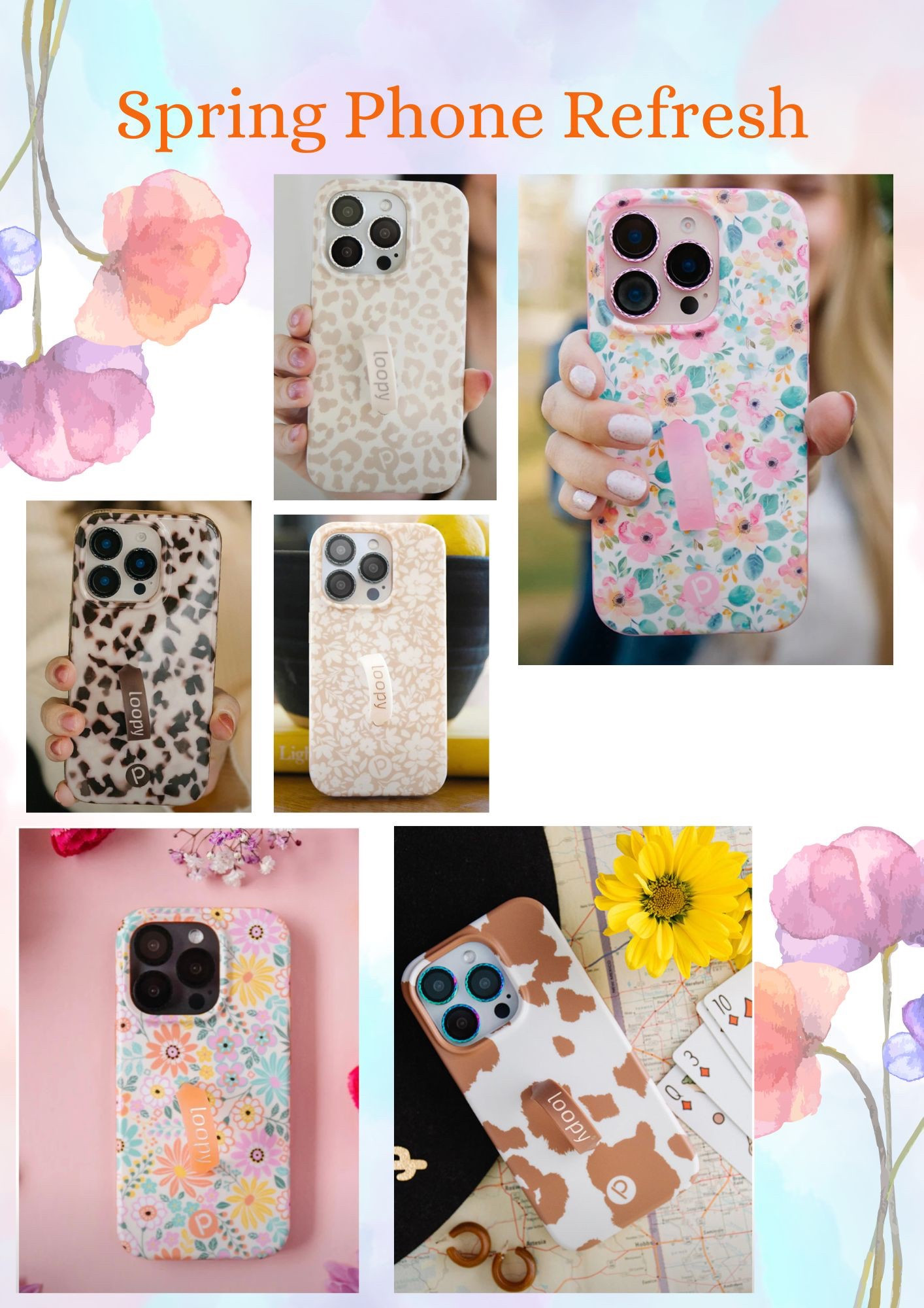 Needing a fresh phone case for Spring? Loopy Case has some super cute options! Use code FB15 for 15% off  

#LTKHome #LTKFindsUnder50 #LTKSaleAlert