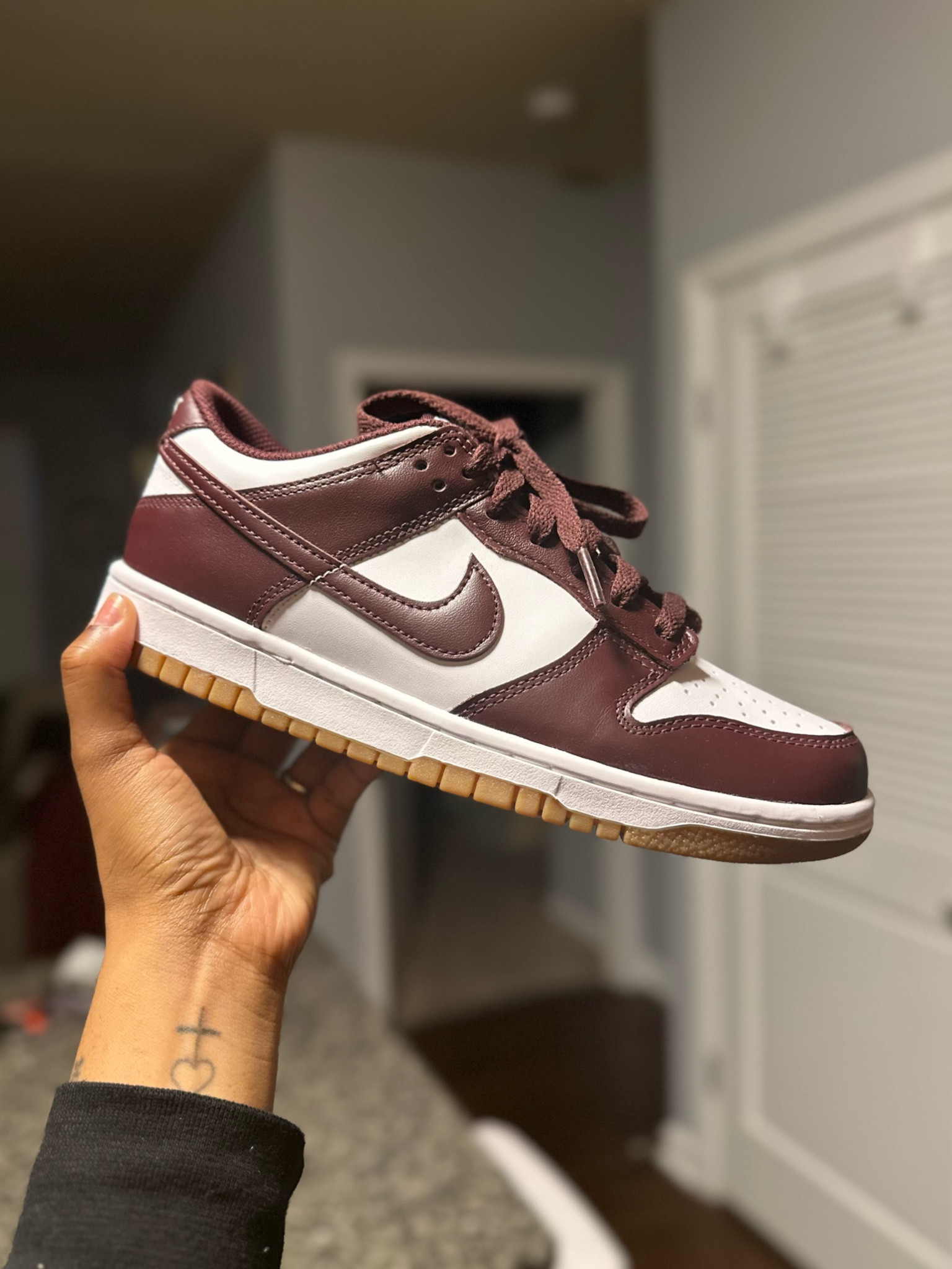 The best part of having small feet as an adult is still wearing size sneakers, I love those prices! 

I found these burgundy and white Nike dunks and had to have them! 😍

#LTKKids #LTKShoeCrush #LTKFindsUnder100