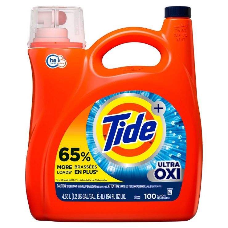 Tide Plus Ultra Oxi Liquid Laundry Detergent | Target