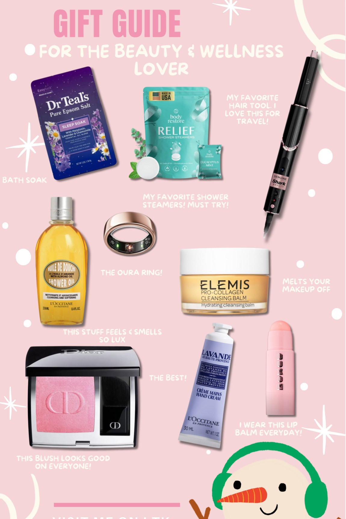 Gift guide for the beauty & wellness gal

#LTKGiftGuide #LTKBeauty #LTKSeasonal