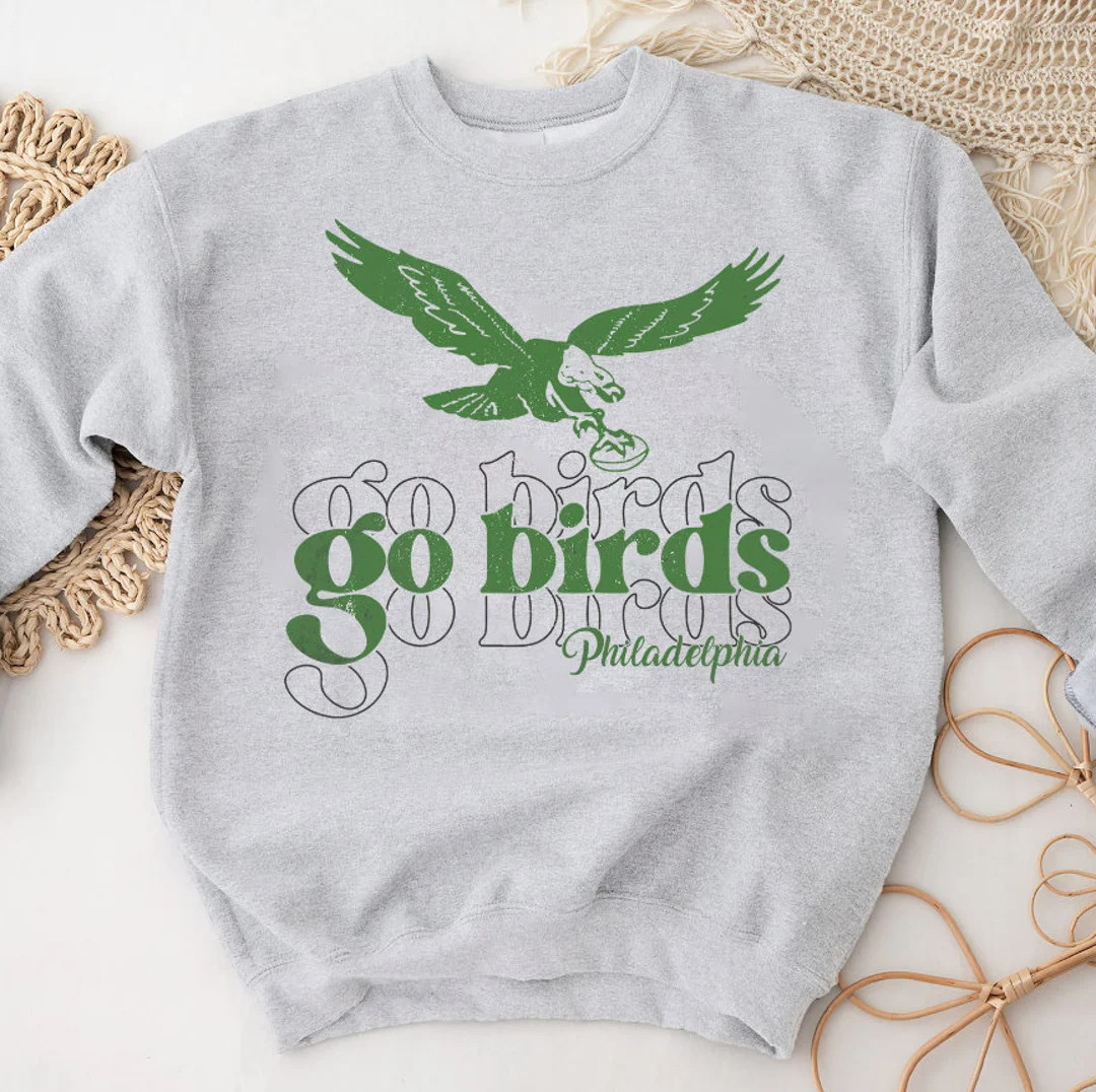 Go Birds Philadelphia Crewneck Sweatshirt Philadelphia 1933 - Etsy | Etsy (US)