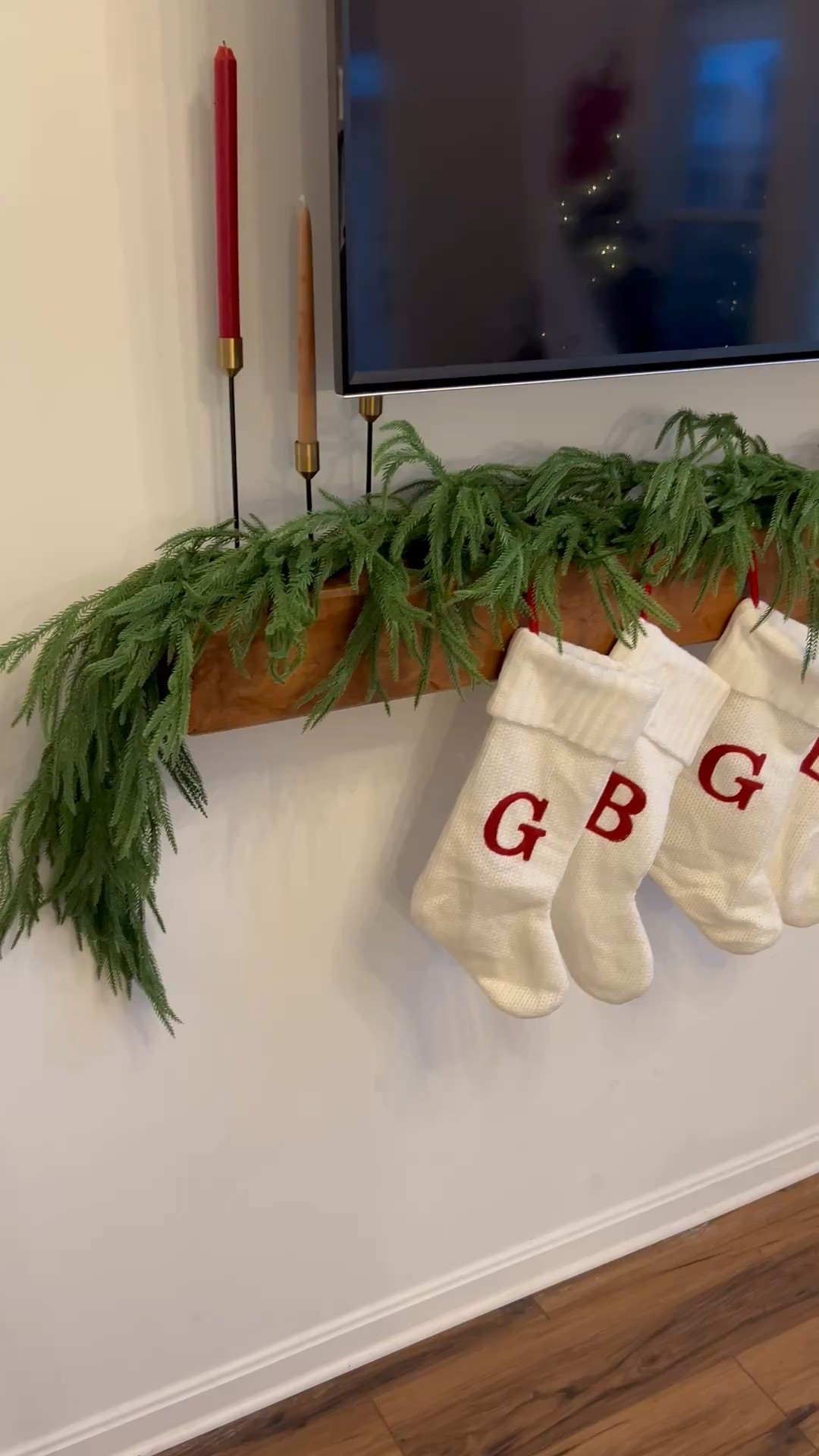 $16 garlands!! I have two stacked! 

#LTKHome #LTKSaleAlert #LTKHoliday