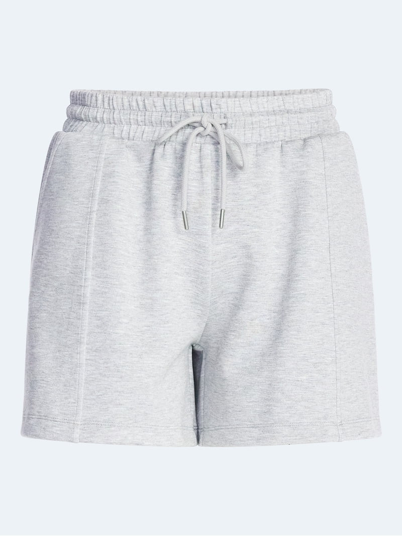 Scoop Women's and Women's Plus Scubaknit Seamed Shorts, 4.5'' Inseam, Sizes XS-4X | Walmart (US)