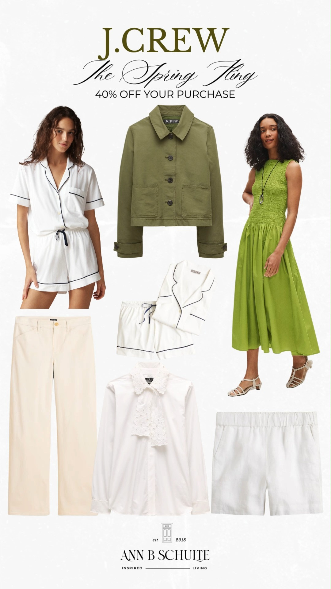 J.Crew’s Spring Fling is 40% off, bringing polished layers and playful pieces that make getting dressed feel a little more fun. Consider this your spring style nudge. 🌷🛍️✨
#JCrew #JCrewStyle #SpringFling #JCrewSale #SpringStyle #WardrobeRefresh #EverydayOutfits #OOTDInspo #LTKSpringStyle #FashionDeals 

 #LTKootd #LTKSaleAlert