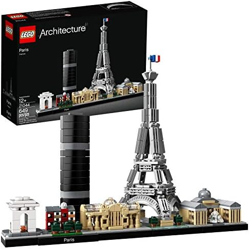 LEGO Architecture Paris 21044 Building Toy Set for Kids, Boys, and Girls Ages 12+ (649 Pieces) | Amazon (US)