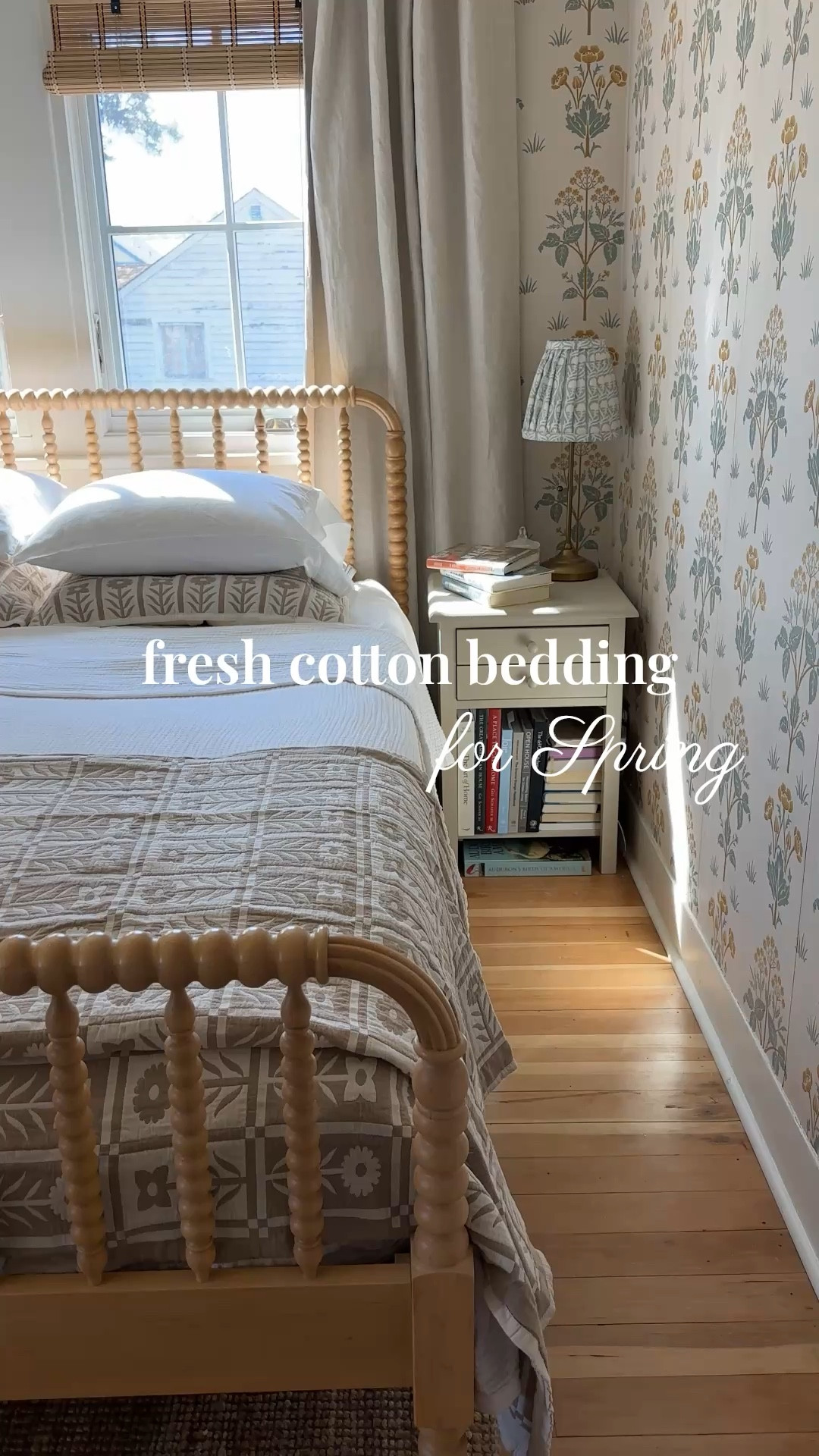 Current bedding setup 🤍 crisp white sheets, a lightweight gauze layer, and a patterned quilt that adds just enough interest. Everything linked here

#QuincePartner @Quince 

#LTKHome