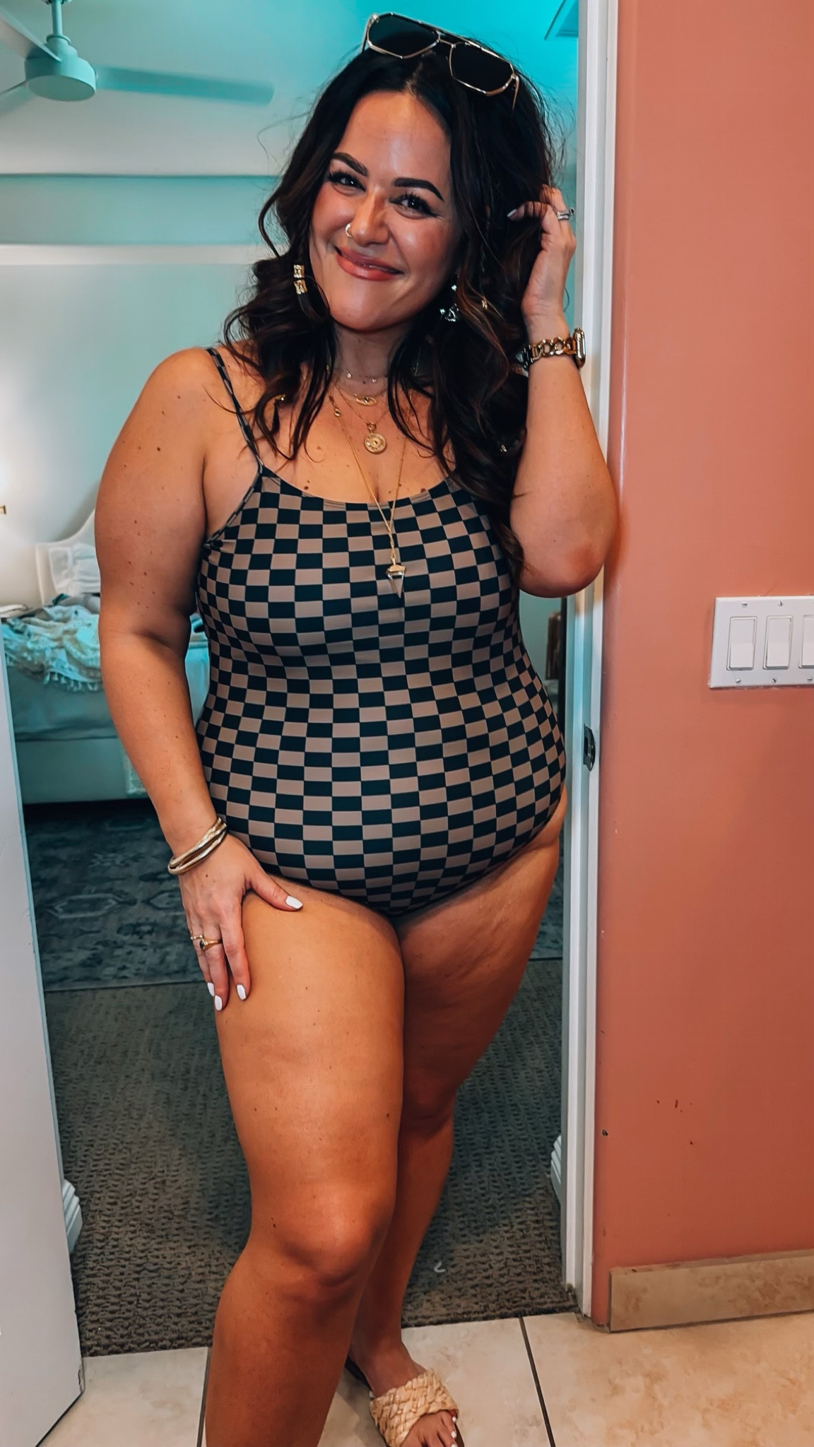 Midsize swimsuit outfit inspo - size 14 swimwear - curvy girl swim from Pink Lily - use code 20TARYN

Wearing size XL

#LTKstyletip #LTKcurves #LTKswim