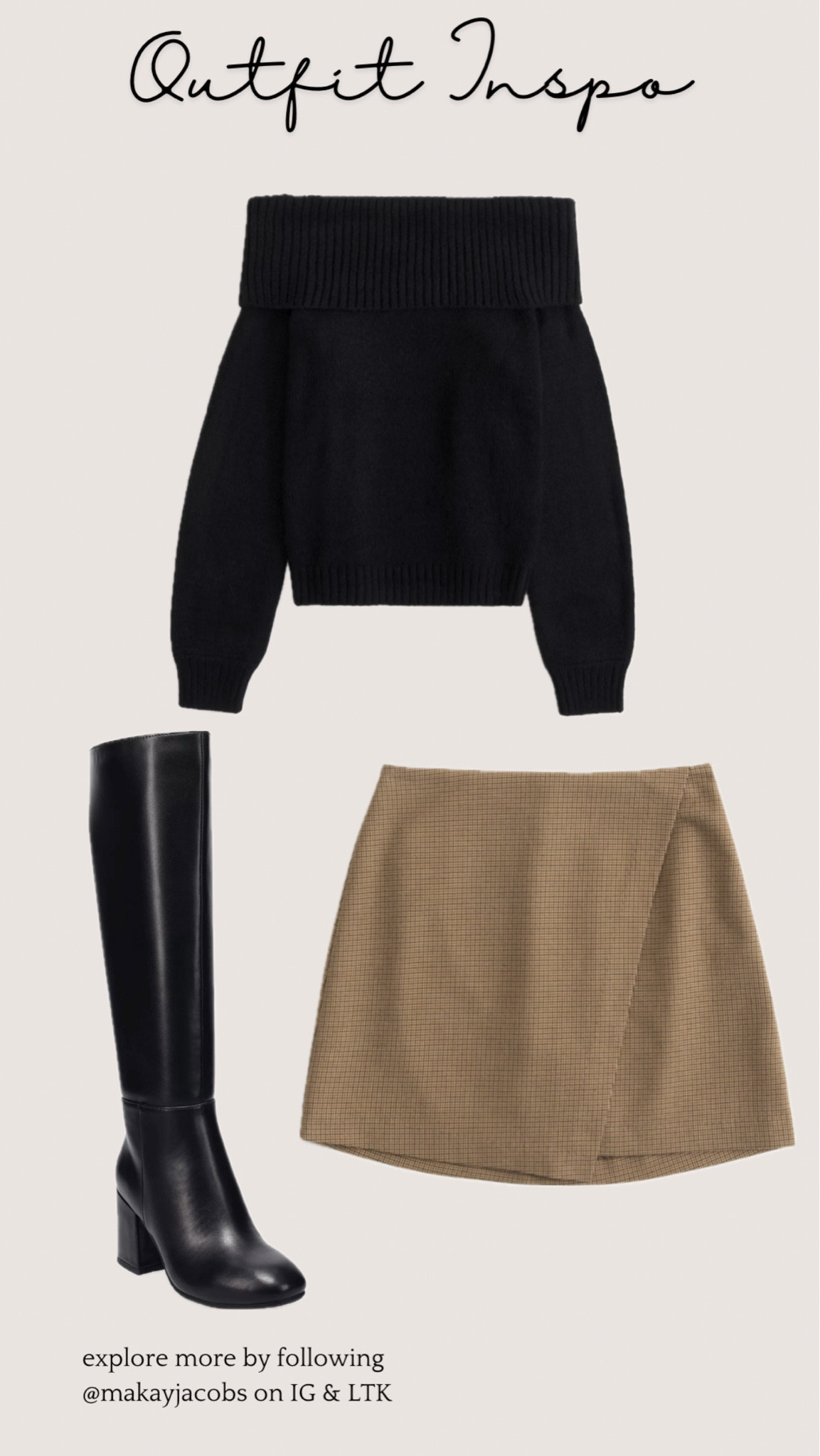 Whole outfit on sale for Cyber Monday! 

Trending | Outfits | Outfit Inspo | Winter | Neutrals | Holiday Party | Christmas Outfit | Family Pictures Outfit | Skort | Bodysuits | Knee High Boots | Leather | #LTKSaleAlert

#LTKU #LTKSeasonal #LTKCyberWeek

#LTKHoliday #LTKFindsUnder100 #LTKStyleTip