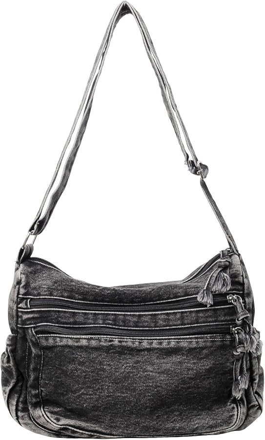 Fringe Hobo Bags for Women - Vintage Suede Tassel Hippie Crossbody Bag Western Purse Cowgirl Purs... | Amazon (US)