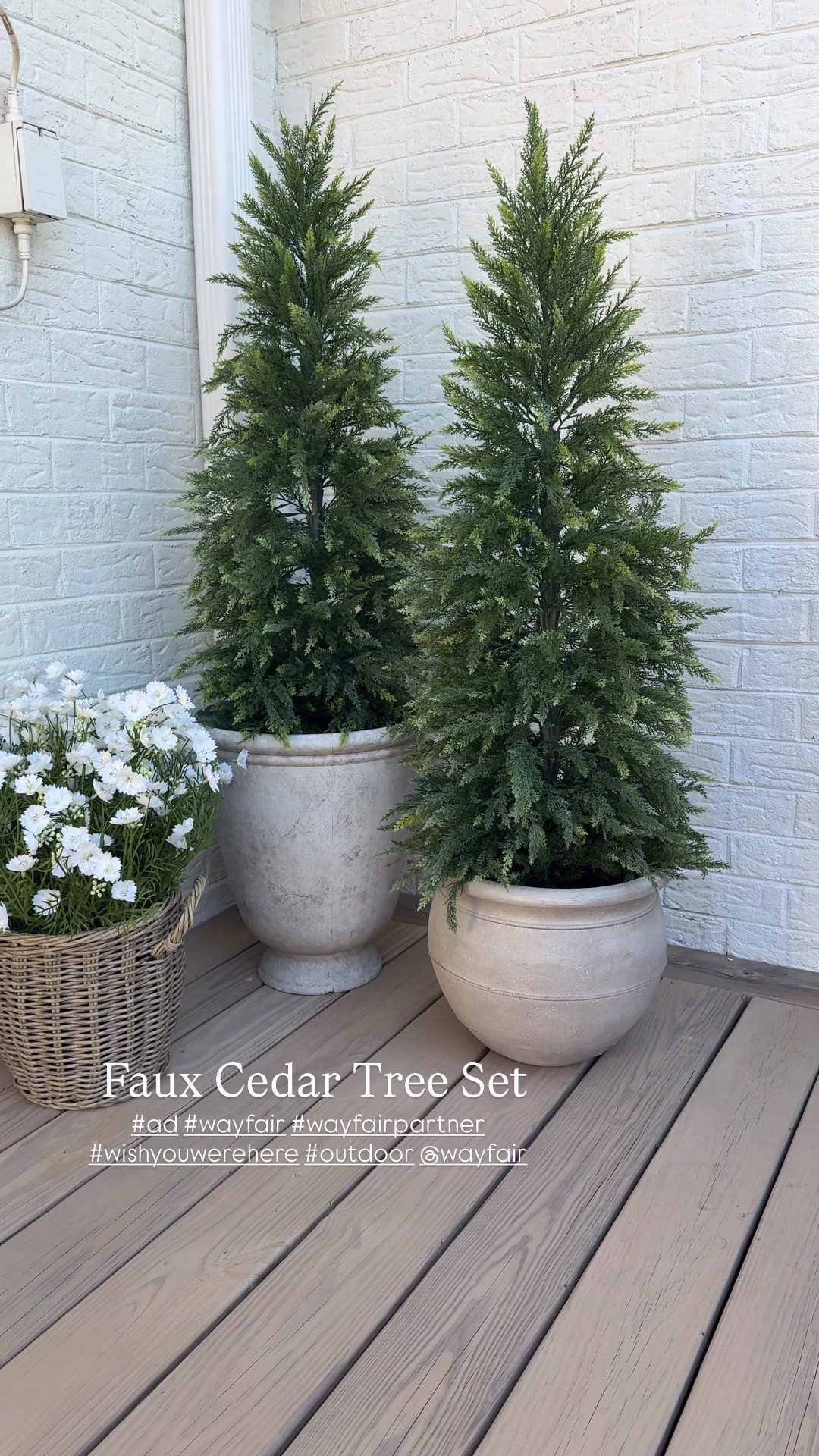 #ad ☀️ Patio season is here and I’m getting mine ready with all things @Wayfair  #wayfair #wayfairpartner #wishyouwerehere #outdoor
Patio decor | outdoor rug | Loloi rug | outdoor furniture | outdoor side table | solar lights | solar lanterns | faux outdoor trees | cedar tree | camellia tree

#LTKSaleAlert #LTKHome #LTKSeasonal