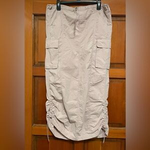 NWT Wild Fable Light Light Mauve Cargo Skirt w/ Drawstrings | Poshmark