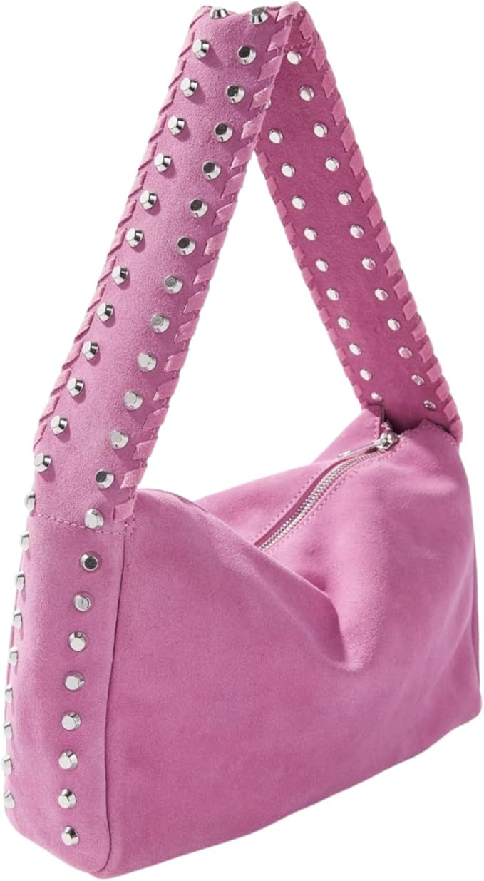 Suede Handbag Studded Purses Y2k Shoulder Bag Vegan Leather Shouder Purse Fall Suede Purse 2000s ... | Amazon (US)