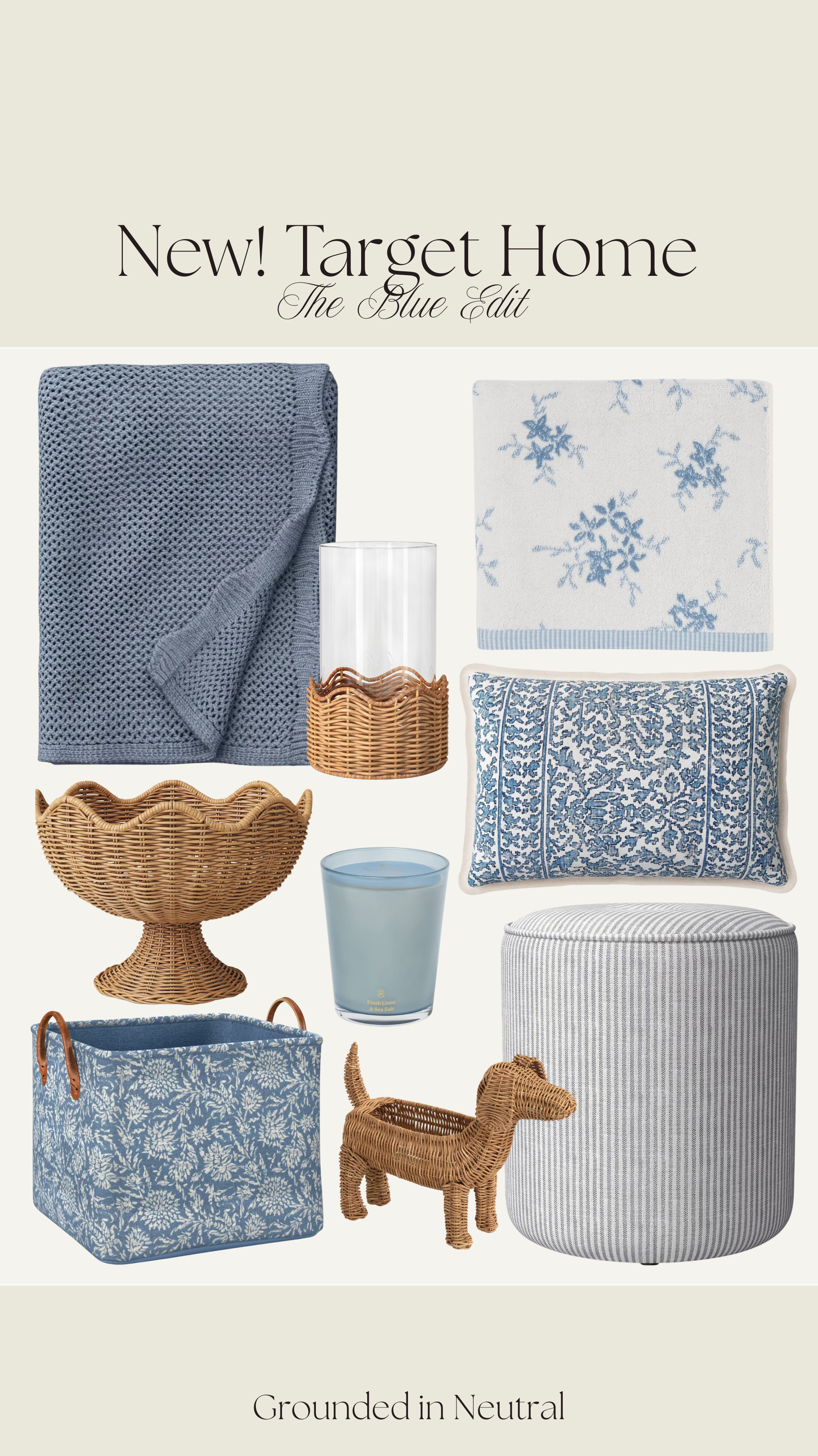 @Target home finds! The blue edit 🩵 Loving these blue hues and coastal vibes for summer. 

Target circle week

#LTKHome #LTKSeasonal #LTKSaleAlert