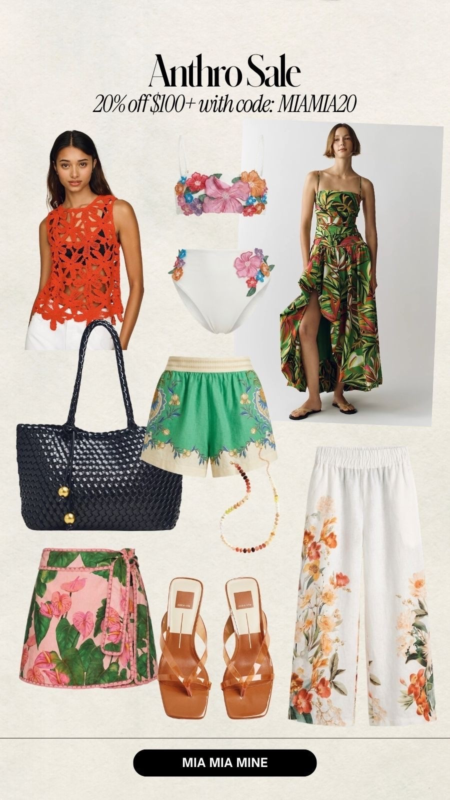 Anthropologie sale picks! Use code MIA20 and take an additional 20% off your purchase!
Beach vacation picks, farm Rio and linen styles on sale

#LTKSaleAlert #LTKTravel #LTKSeasonal