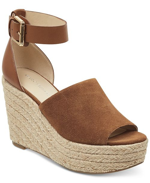 Marc Fisher Cala Platform Wedge Sandals & Reviews - Sandals & Flip Flops - Shoes - Macy's | Macys (US)