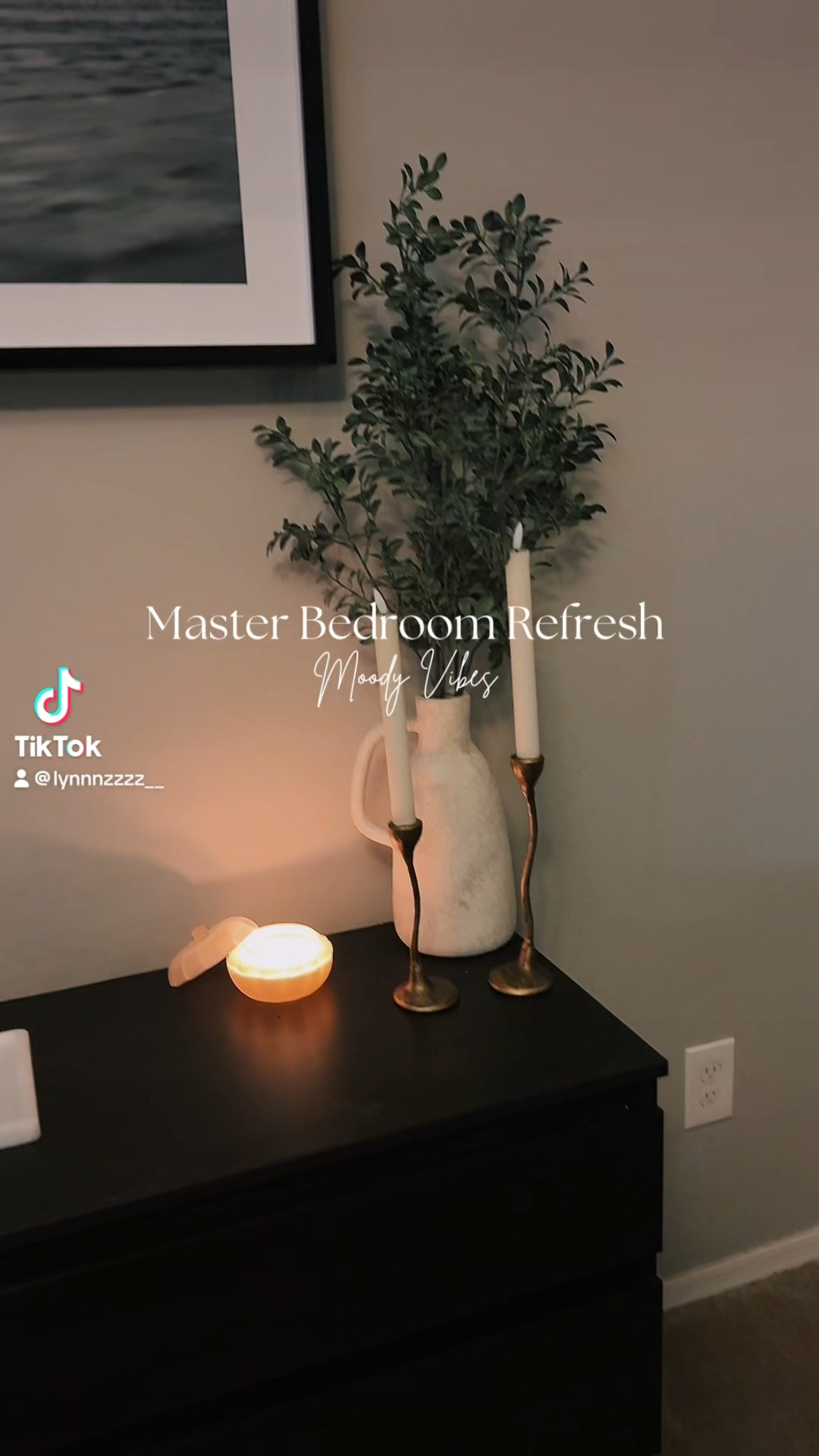 Loving this moody master bedroom and creating a cozy place for us to unwind and relax 

#LTKVideo #LTKFindsUnder100 #LTKHome