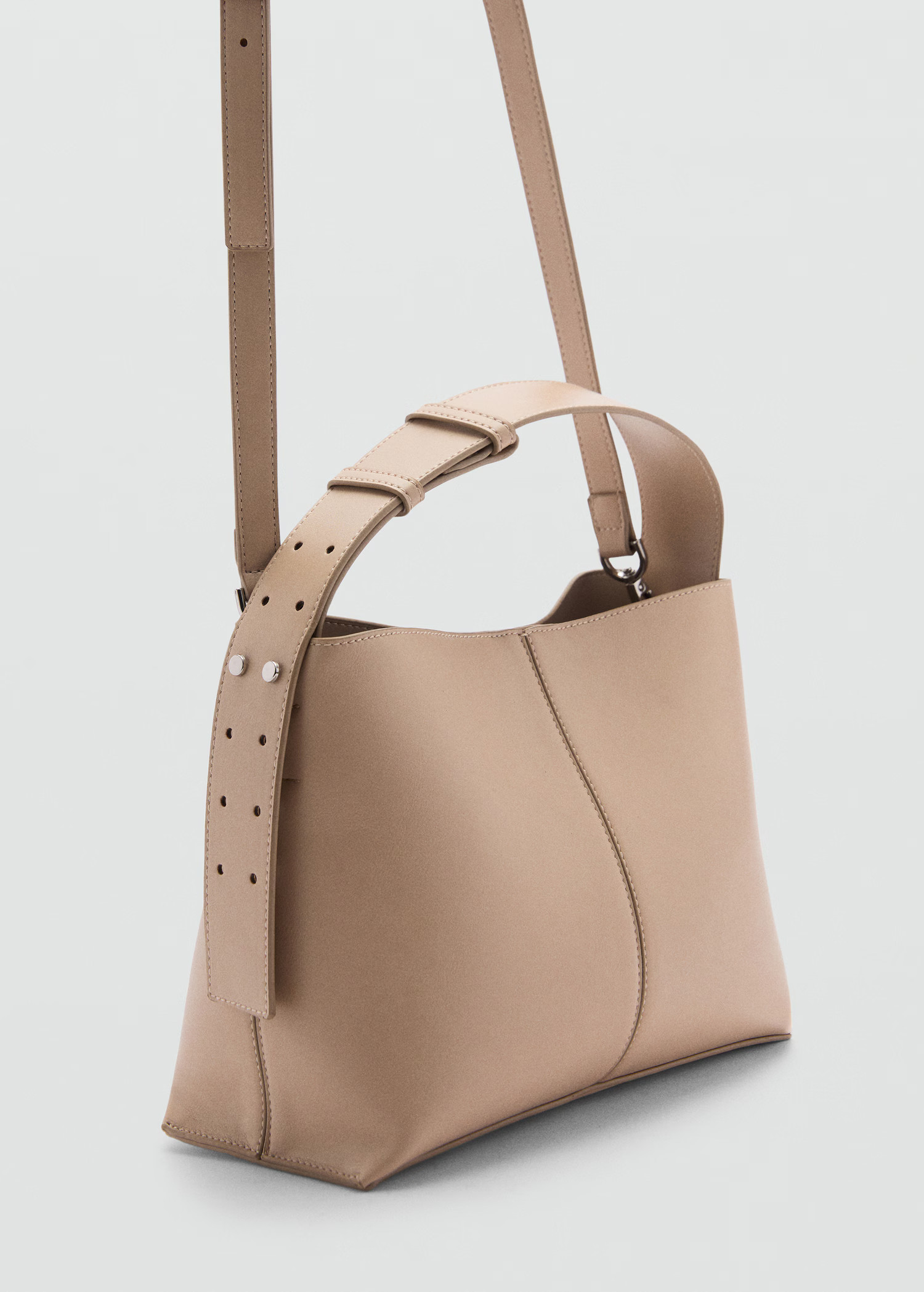 Mini shopper shoulder bag | MANGO (US)