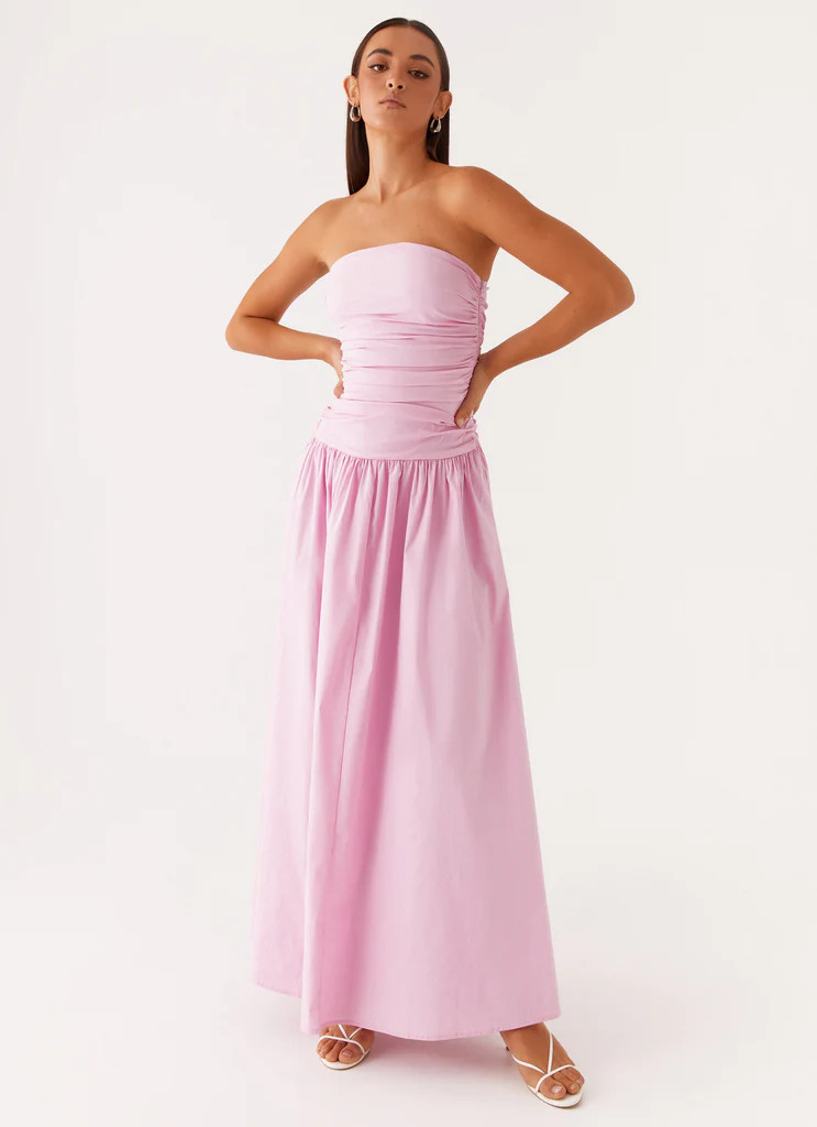 Carmel Maxi Dress - Pink | Peppermayo (Global)