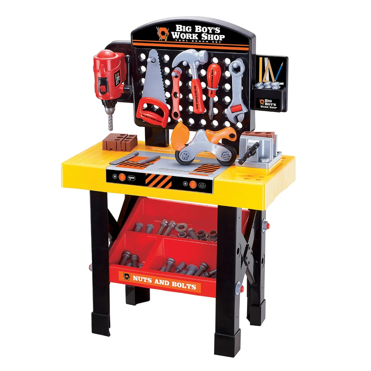 Big Boy's Work Shop 54 Piece Tool Bench Set | Walmart (US)