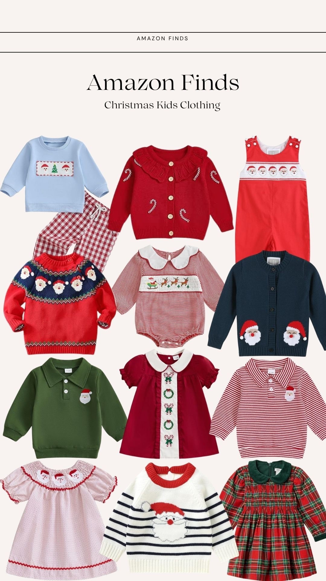 Christmas Clothed for Kids. All from Amazon and under $50! Many under $20.

#LTKHoliday #LTKBaby #LTKKids
