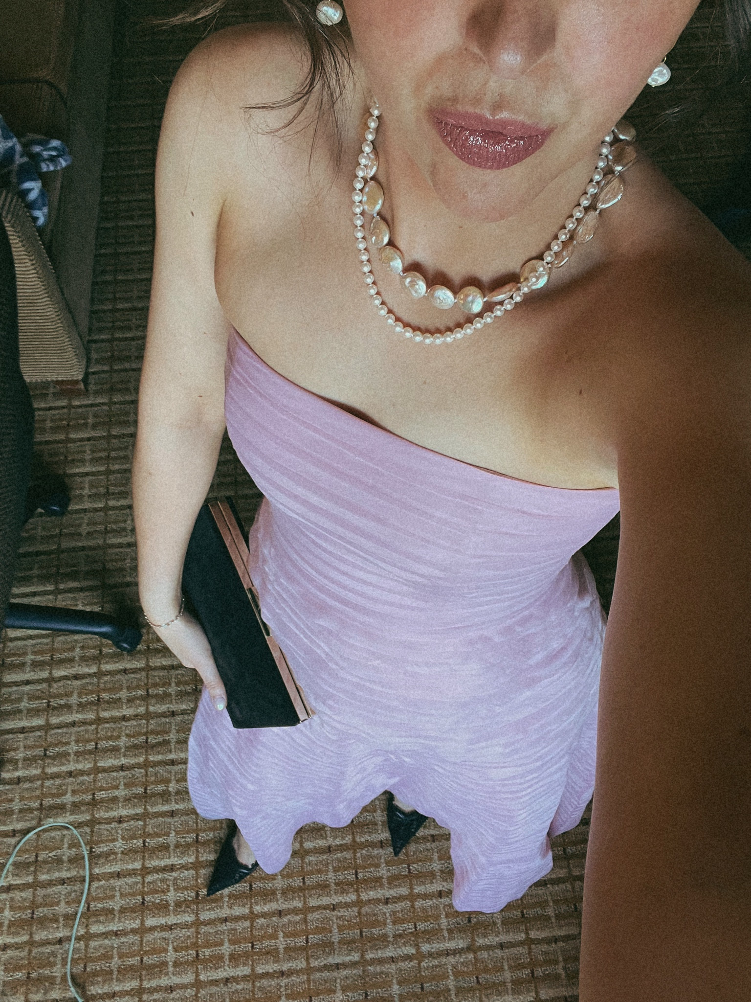 I can’t help but feel pretty in pink in this dress. Perfect balance of sophisticated and fun! For added elegance, check out the version in black! 

Necklaces are heirlooms / thrifted, but I’ve linked ones with similar vibes below :) 

#LTKSeasonal #LTKparties #LTKwedding