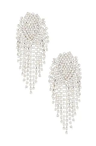 SHASHI Royal Queen Earring in Silver from Revolve.com | Revolve Clothing (Global)