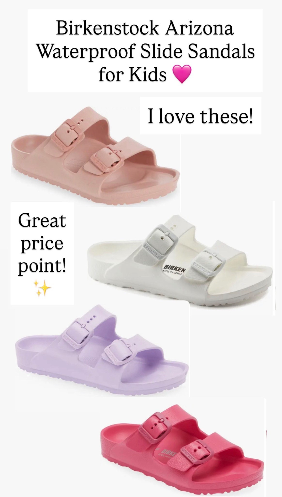 These Birkenstocks for kids are so cute!!! 

#LTKKids