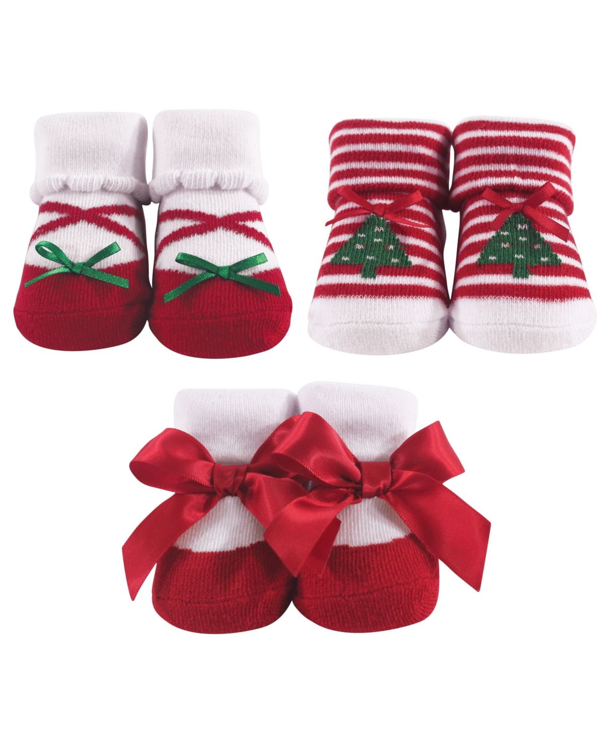 Hudson Baby Christmas Socks Gift Set, 3-Pack, 0-9 Months | Macys (US)