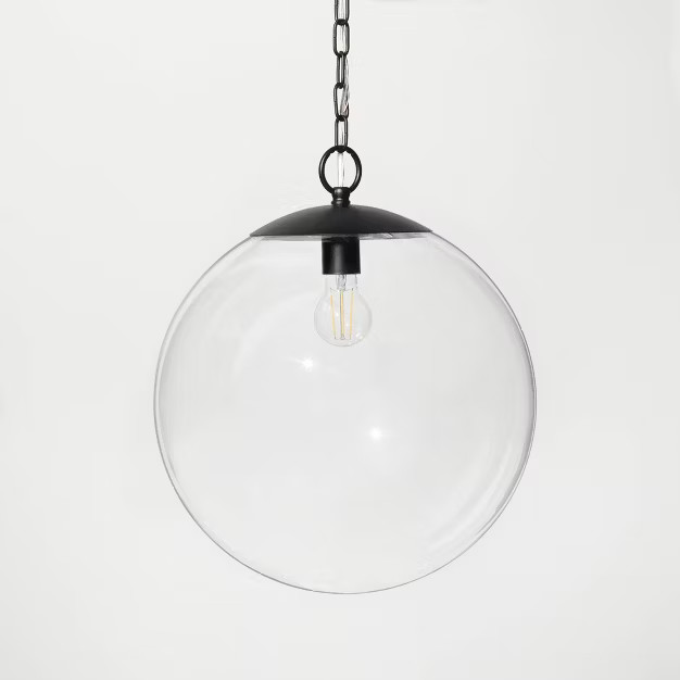 Glass Ceiling Pendant Black - Threshold™ designed with Studio McGee | Target