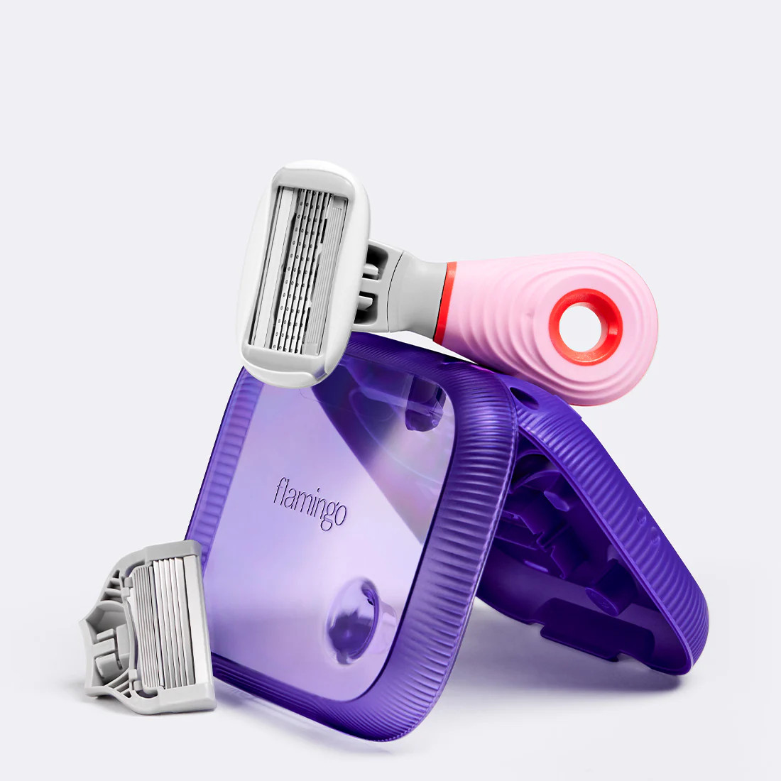 Mini Body & Pubic Travel Razor | Flamingo