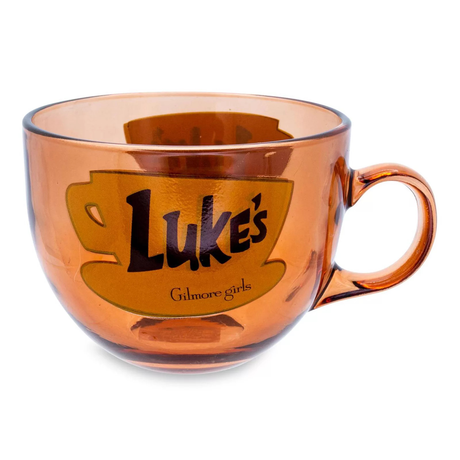 Gilmore Girls ""Luke's"" Cup Logo 16 oz. Glass Coffee Mug, Multi | Kohl's