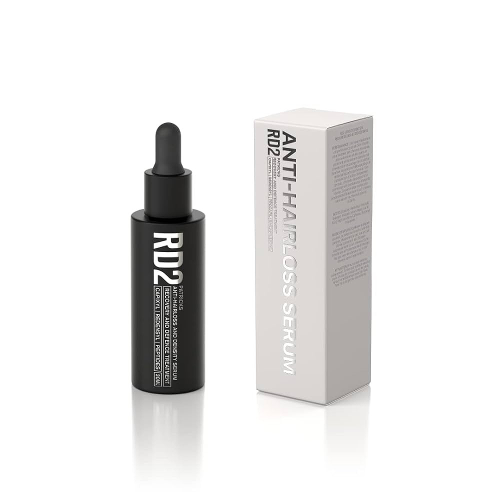 PATRICKS | RD2 Hair Loss Serum for Men | DHT Blocker | Hair Growth Oil for Thicker Fuller Hair & ... | Amazon (UK)