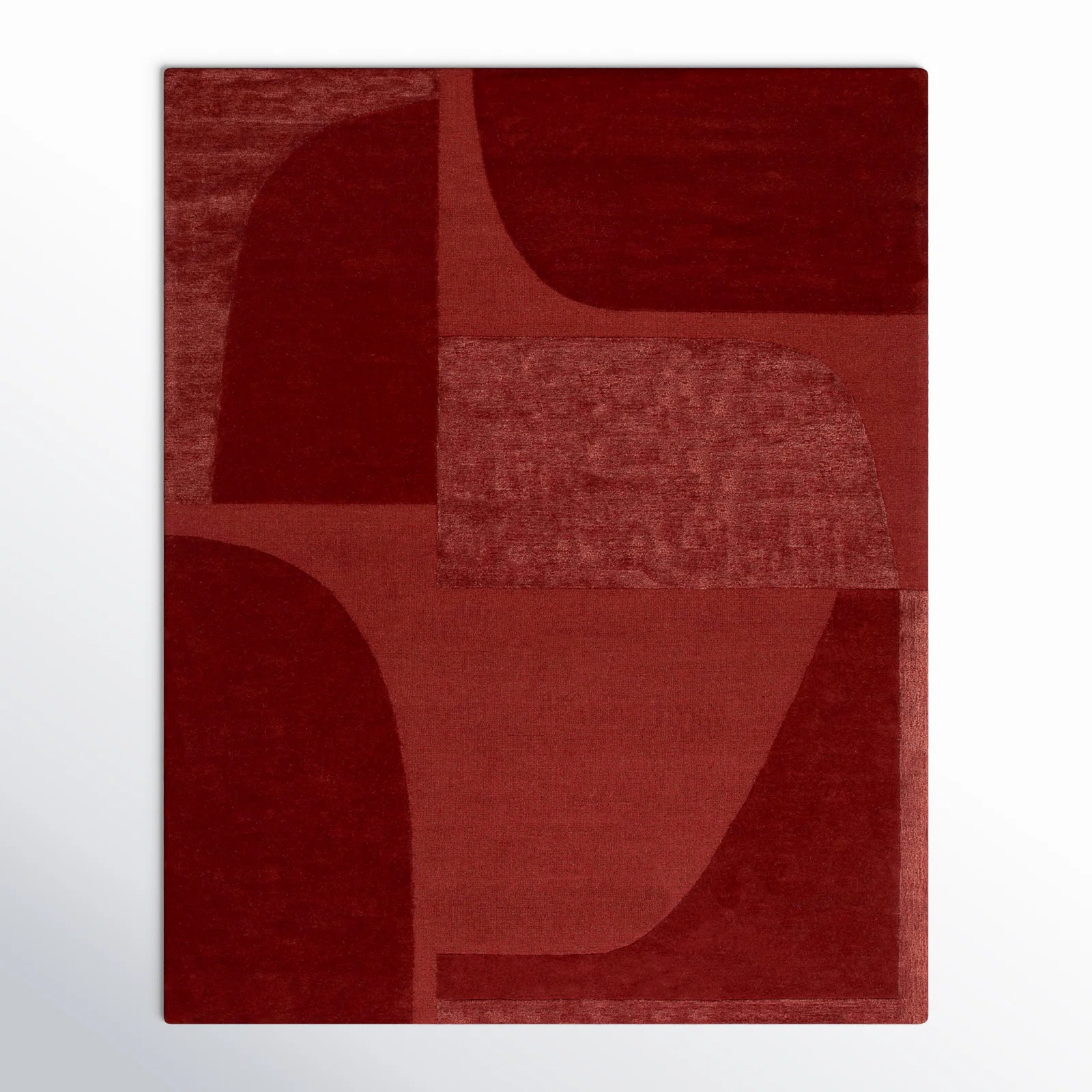 Megara Hand Tufted Wool, Viscose, Cotton Geometric Rug | AllModern