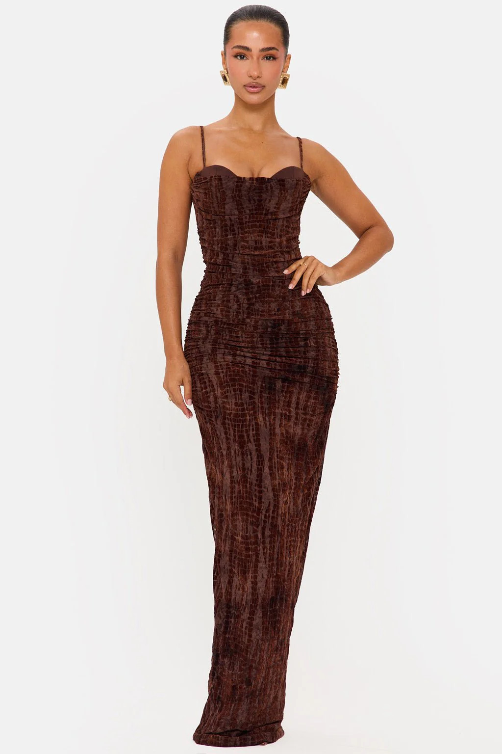 AMORE CUPPED MAXI DRESS | Murci
