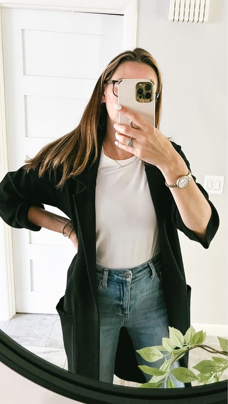 Today’s comfy work from home look! I love these sweater blazers from J.Crew, and I found the perfect basic longsleeve t-shirt from Amazon. Super affordable and super soft!

#LTKSeasonal #LTKFindsUnder50 #LTKStyleTip